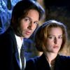 Gillian Anderson et David Duchovny dans la série X-Files (1993-2002).