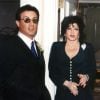 Sylvester Stallone et sa mère Jacqueline 'Jaqui' Stallone en 1998