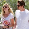 Kirsten Dunst et son petit ami Garrett Hedlund à Los Angeles, le 11 août 2012.