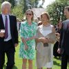 Le prince Hans-Adam II, la princesse Sophie, la princesse Marie et le prince Alois. La famille princière de Liechtenstein célébrait le 15 août 2012 autour du prince Hans-Adam II et du prince héritier Alois la Fête nationale de la principauté.