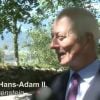Interview avec le prince Hans Adam II de Liechtenstein à l'occasion de la Fête nationale le 15 août 2012.