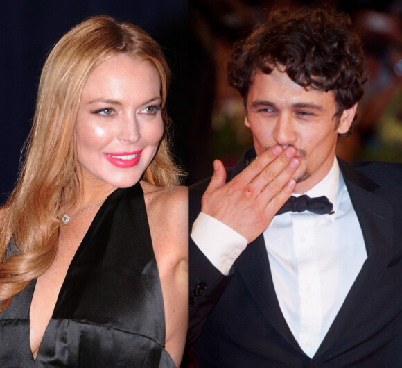 Lindsay Lohan et James Franco, couple improbable de la scène indé provoc' du cinéma américain.