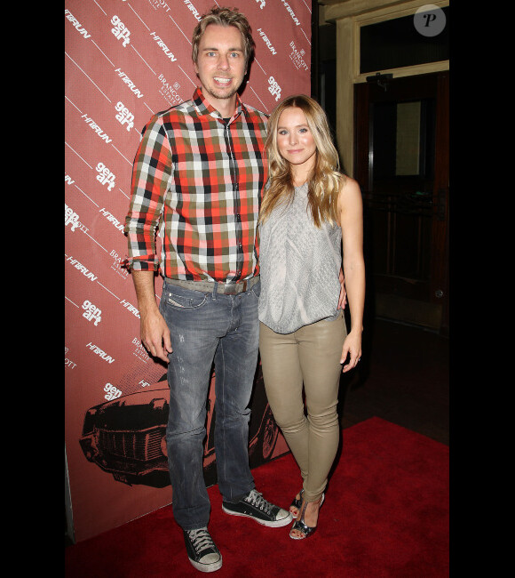Kristen Bell et Dax Shepard le 25 juillet 2012 à New York