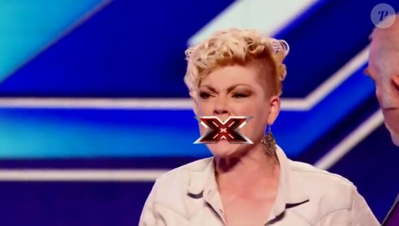 Zoe Alexander pète un câble durant son audition dans le premier épisode de la saison 9 de X Factor, le 18 août sur la chaîne anglaise ITV.