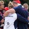 Mike Tindall a été le supporter numéro un de sa femme Zara Phillips lors des Jo de Londres 2012, où elle a décroché à Greenwich Park sur High Kingdom la médaille d'argent du concours complet par équipes.