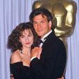 Patrick Swayze et Jennifer Grey en 1988.