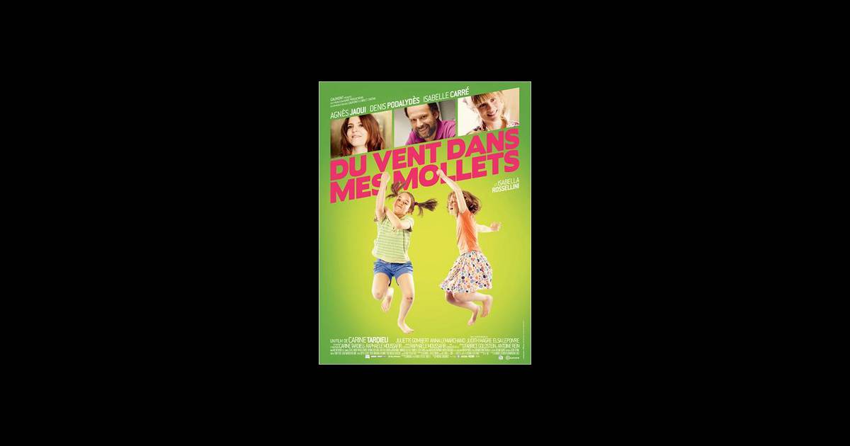 Affiche du film Du vent dans mes mollets - Purepeople