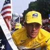 Lance Armstrong en 2000 aprés sa 2ème victoire sur le Tour de France