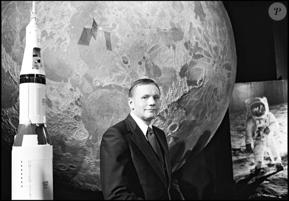 Neil Armstrong, en 1979 à Paris