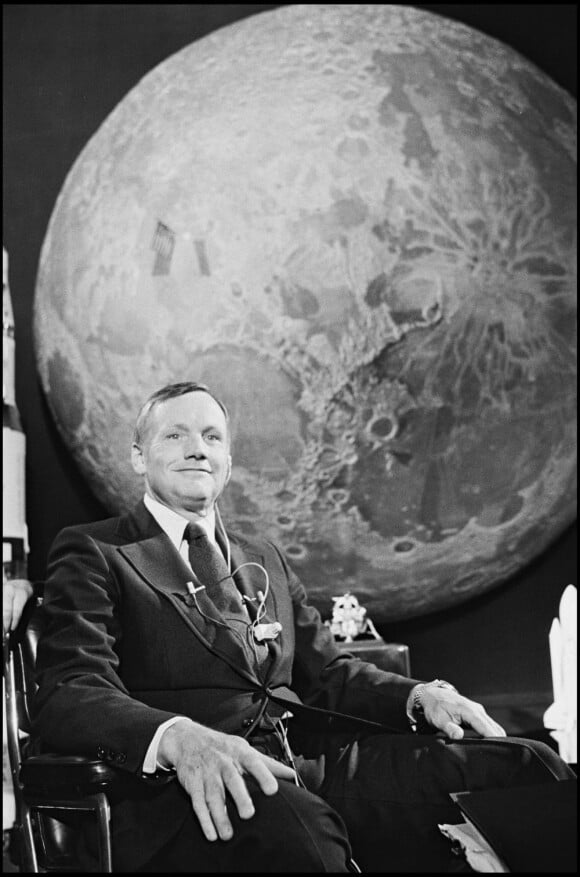 Neil Armstrong, en 1979 à Paris