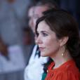 La princesse Mary de Danemark au Musée du Design danois de Copenhague le 24 août 2012 pour la remise des Prix Saint Loye.