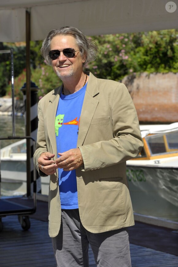 Le réalisateur Jonathan Demme à Venise la veille de l'ouverture de la Mostra le 28 août 2012