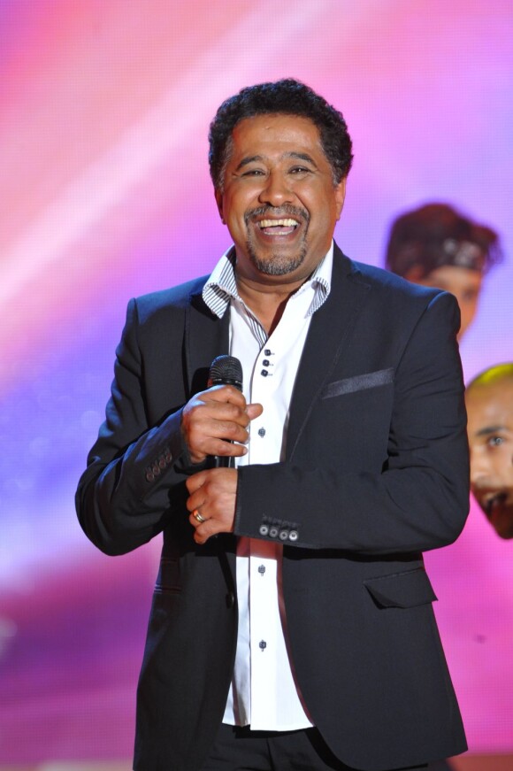 Khaled lors de l'enregistrement de l'émission Vivement dimanche sur France 2 diffusé le 2 septembre 2012