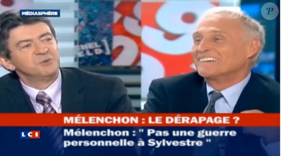 Jean-Marc Sylvestre et Jean-Luc Méléchon sur LCI avait fait la blague du "Ne mélenchons pas tout"
