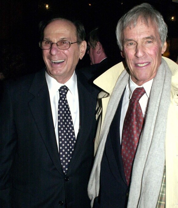 Hal David et Burt Bacharach à New York, le 5 mai 2003.