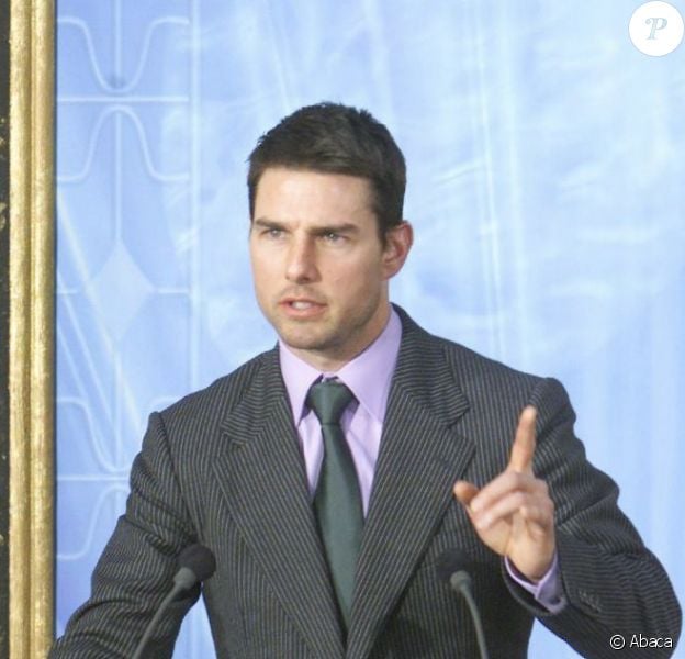 Tom Cruise au sein de la scientologie en 2004