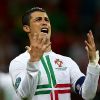 Cristiano Ronaldo lors des quarts de finale face à la République tchèque lors de l'Euro 2012 le 21 juin 2012 à Varsovie