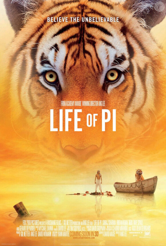 L'Odyssée de Pi, en salles le 19 décembre.
