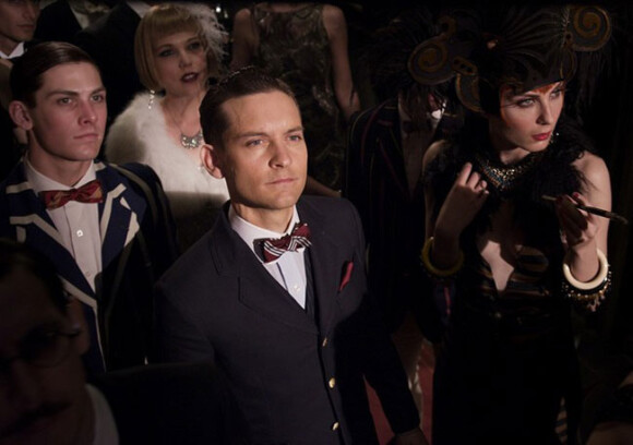 Tobey Maguire dans Gatsby le Magnifique de Baz Luhrman.