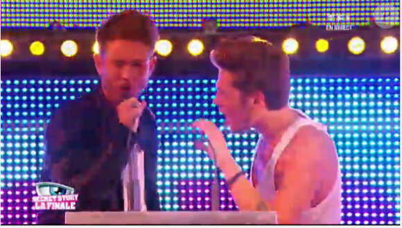 Yoann part à la rencontre de son public lors de la finale de Secret Story 6, vendredi 7 septembre 2012 sur TF1