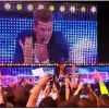 Yoann part à la rencontre de son public lors de la finale de Secret Story 6, vendredi 7 septembre 2012 sur TF1