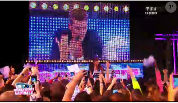 Yoann part à la rencontre de son public lors de la finale de Secret Story 6, vendredi 7 septembre 2012 sur TF1