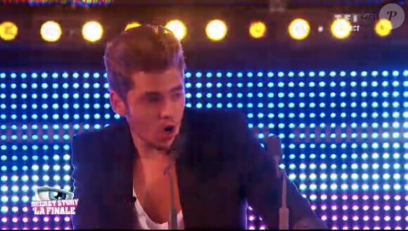 Yoann part à la rencontre de son public lors de la finale de Secret Story 6, vendredi 7 septembre 2012 sur TF1