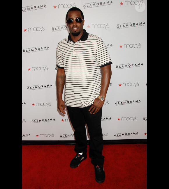 P. Diddy , à la soirée Macy's Glamorama, organisée au profit de la recherche contre le Sida, le vendredi 7 septembre à Los Angeles.