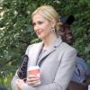 Kelly Rutherford sur le tournage de Gossip Girl à New York, le 10 septembre 2012