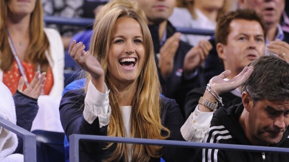 US Open : Kim Sears, supportrice amoureuse pour la victoire d'Andy Murray