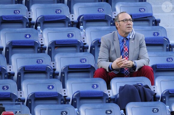 Kevin Spacey et Sean Connery assistent au triomphe d'Andy Murray le 10 septembre 2012 en finale de l'US Open à New York