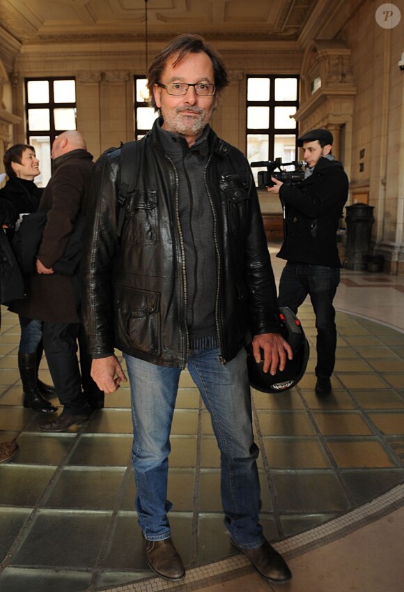 Christophe Alévêque à Paris, le 2 février 2012.