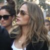 Jennifer Lopez, sous bonne escorte, fait du shopping avant une soirée en amoureux. New York, le 11 septembre 2012.