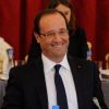 François Hollande a reçu lors d'une réunion les présidents de conseils régionaux, à l'Elysée, le 12 septembre 2012.