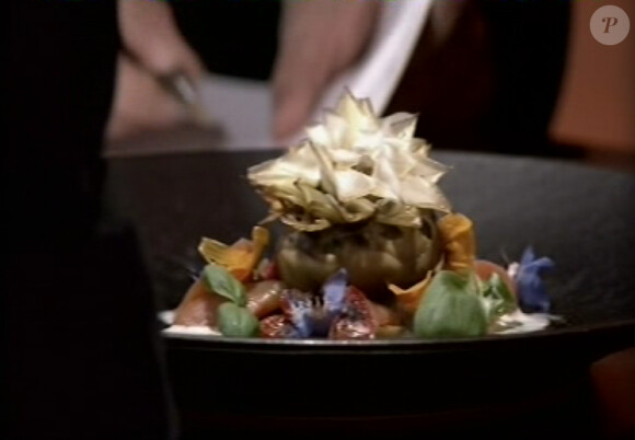 La recette de l'artichaut en fleur du chef Rabanel dans Masterchef 2012 le jeudi 13 septembre 2012 sur TF1