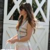 Jessica Biel loin du stress du mariage, affiche un look romantique. Los Angeles, le 15 septembre 2012.
