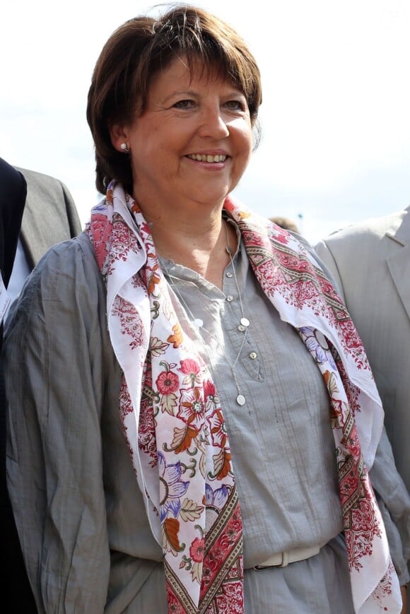 Martine Aubry à La Rochelle, le 24 août 2012.