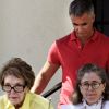 Cyril Viguier, en compagnie de Nancy Reagan, veuve de Ronald Reagan.