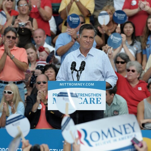Mitt Romney à Sarasota, le 20 septembre 2012.