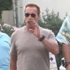 Arnold Schwarzenegger va déjeuner avec ses amis à Beverly Hills le 22 septembre 2012