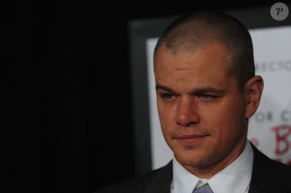 Matt Damon en décembre 2011.