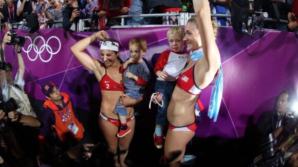 Kerri Walsh Jennings : La beach-volleyeuse médaille d'or était enceinte aux JO !