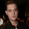 C'est un Michael Bublé plus mince qui assiste au défilé DSquared2, à Milan, le 24 septembre 2012.