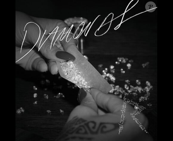 La pochette de Diamonds, nouveau single de Rihanna.
