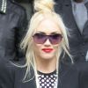 Gwen Stefani devant son hôtel à Londres, le 26 septembre 2012.