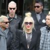 Gwen Stefani et No Doubt sortent de leur hôtel à Londres, le 26 septembre 2012.