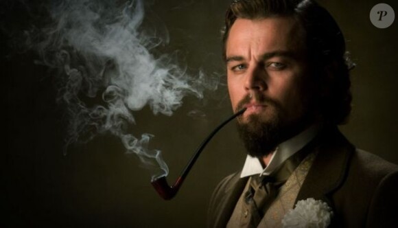 Leonardo DiCaprio dans Django Unchained de Quentin Tarantino, en salles le 16 janvier 2013.