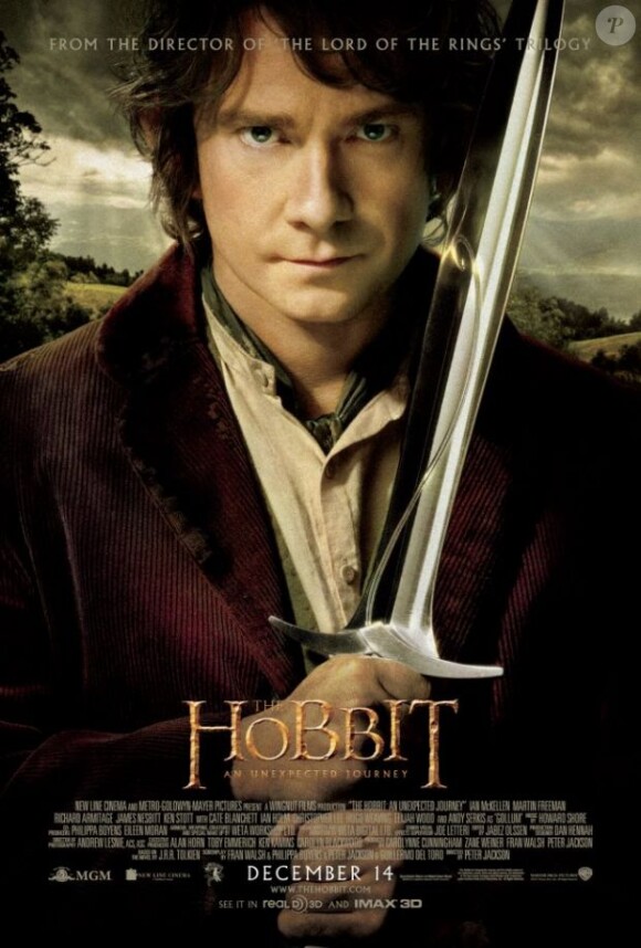 Martin Freeman dans Le Hobbit : Un voyage inattendu de Peter Jackson, en salles le 12 décembre.