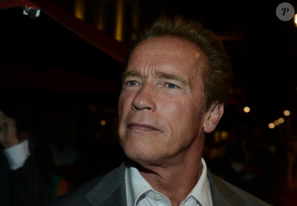 Arnold Schwarzenegger en août 2012 à Paris.