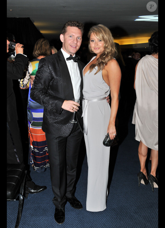 Nick Candy et Holly Valance, à Londres en septembre 2012.